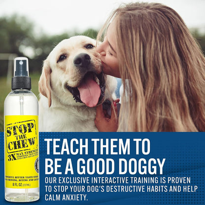 No chew spray for household items and cords