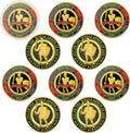 Nosiny Armor of God prayer coins 10 pieces pack front view