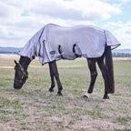 WeatherBeeta horse fly sheet hexagon weave fabric texture