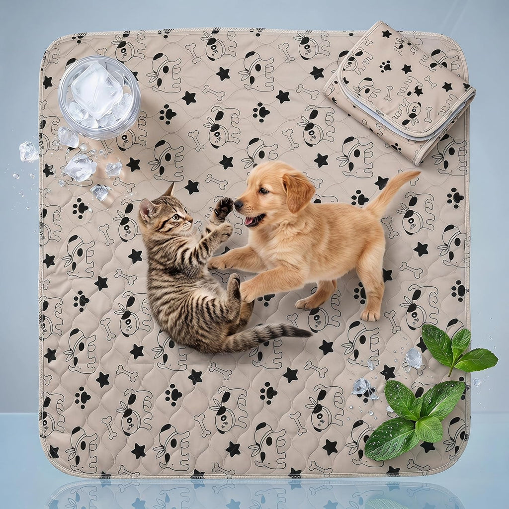 Washable Puppy Pee Pads with Pheromones, Reusable Pee Pads for Dogs, Extra Large, Non-Slip, Leakproof, Fast Absorbent Training Pads for Puppy, Dogs, Cats, Adults, Housebreaking (S: 15.7" x 23.7") - Image 9
