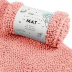 CatGuru Cat Litter Mat, Medium, Extra Large, XXL, Waterproof Litter Box Mat, Non Slip Kitty Litter Mat, Machine Washable Litter Trapping Mat, Soft Litter Tray, Cat Stuff (Medium, Gray/Heavy-Duty) - Image 10