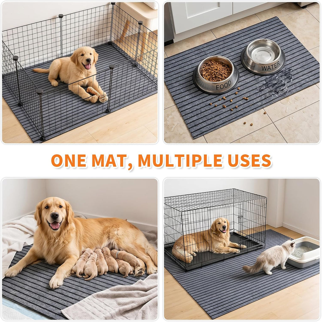 Waterproof surface texture of Tempoak kennel mat