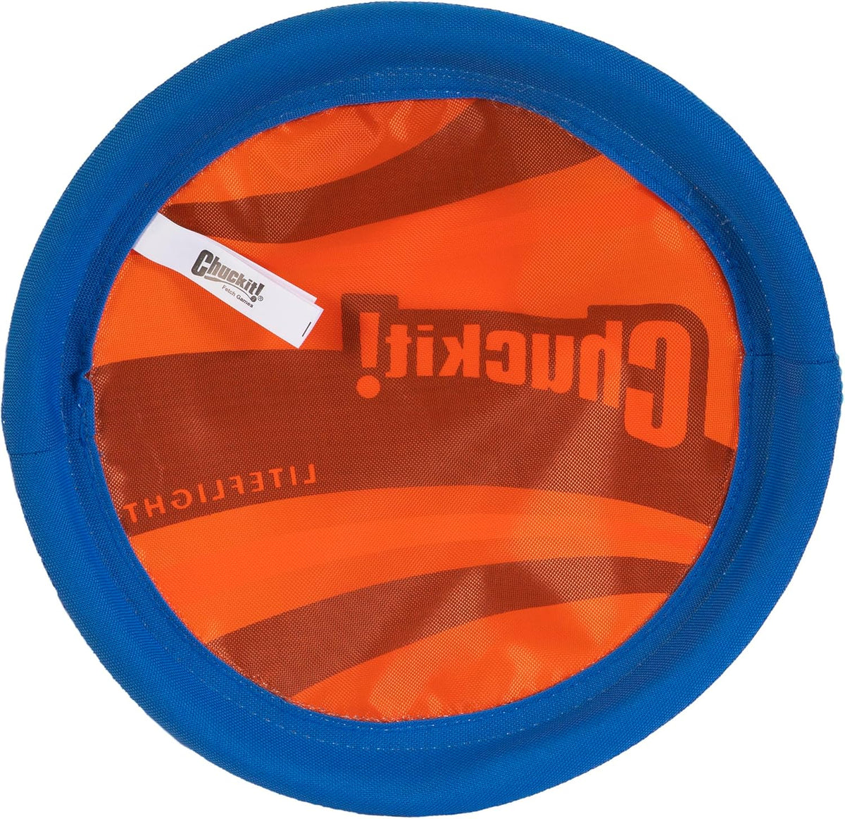 Chuckit! 10 inch dog flying disc showing soft edges