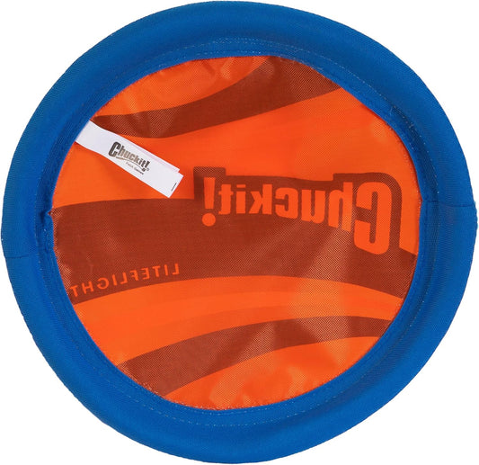 Chuckit! 10 inch dog flying disc showing soft edges