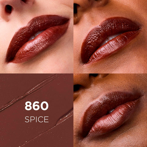 L'Oreal Paris 860 Spice hydrating lipstick shade swatch