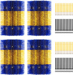 Extra large size livestock scratcher showing full dimensions and hardware alignment