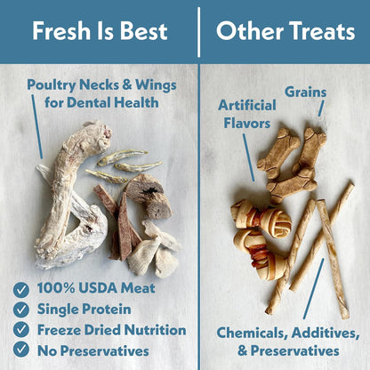 Fresh Is Best wild caught minnows cat treats rich in omega three