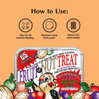 Back of C&S Fruit n' Nut Suet packaging showing nutrition