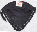 Zainee Sports horse bonnet double tone cord detail
