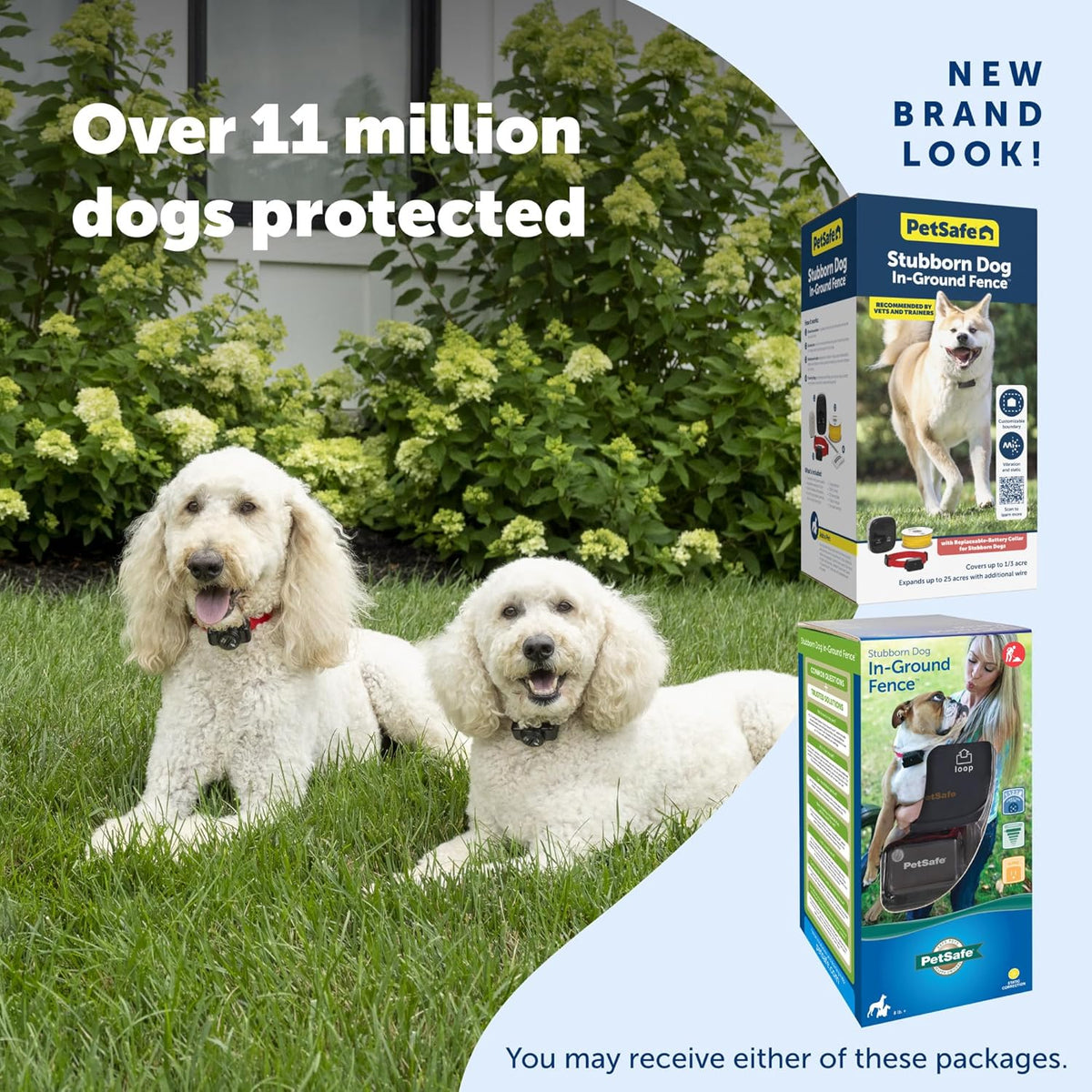 PetSafe Stubborn Dog In-Ground Pet Fence for Hard-to-Train Pets - Great for Hearing-Impaired Dogs - Covers 1/3-Acre Yard - Expandable up to 25 Acres - from the Parent Company of Invisible Fence Brand - Image 2