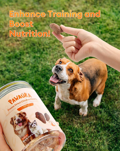 Pawaura pet treats suitable for dogs and cats of all ages
