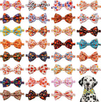 Assorted collection of summer holiday flag inspired puppy neck accessories
