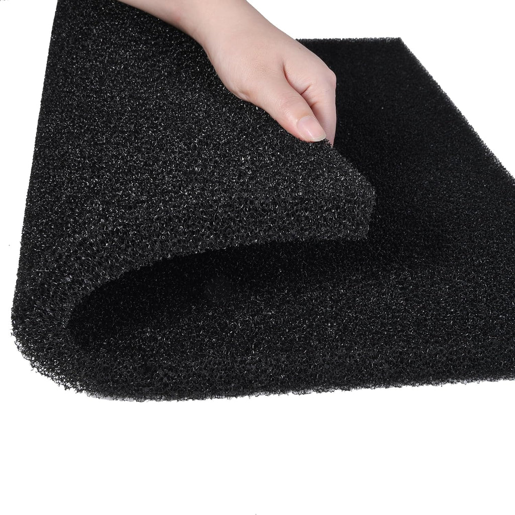 ALEGI aquarium sponge filter pad front view showing coarse bio foam texture for fish tanks.