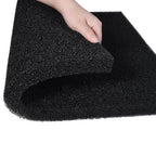 ALEGI aquarium sponge filter pad front view showing coarse bio foam texture for fish tanks.