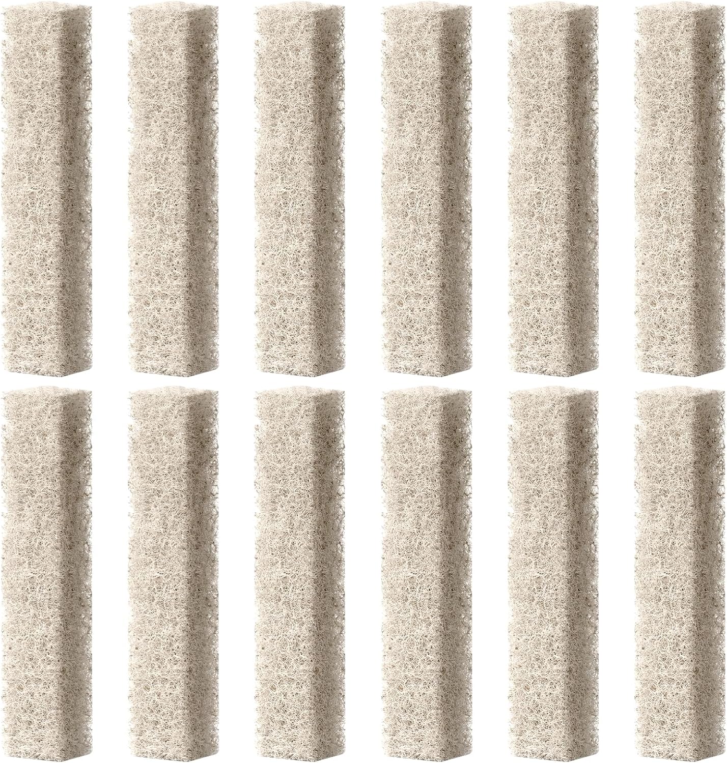 AQUANEAT ammonia reducer pads twelve pack front packaging view for aquarium filtration.