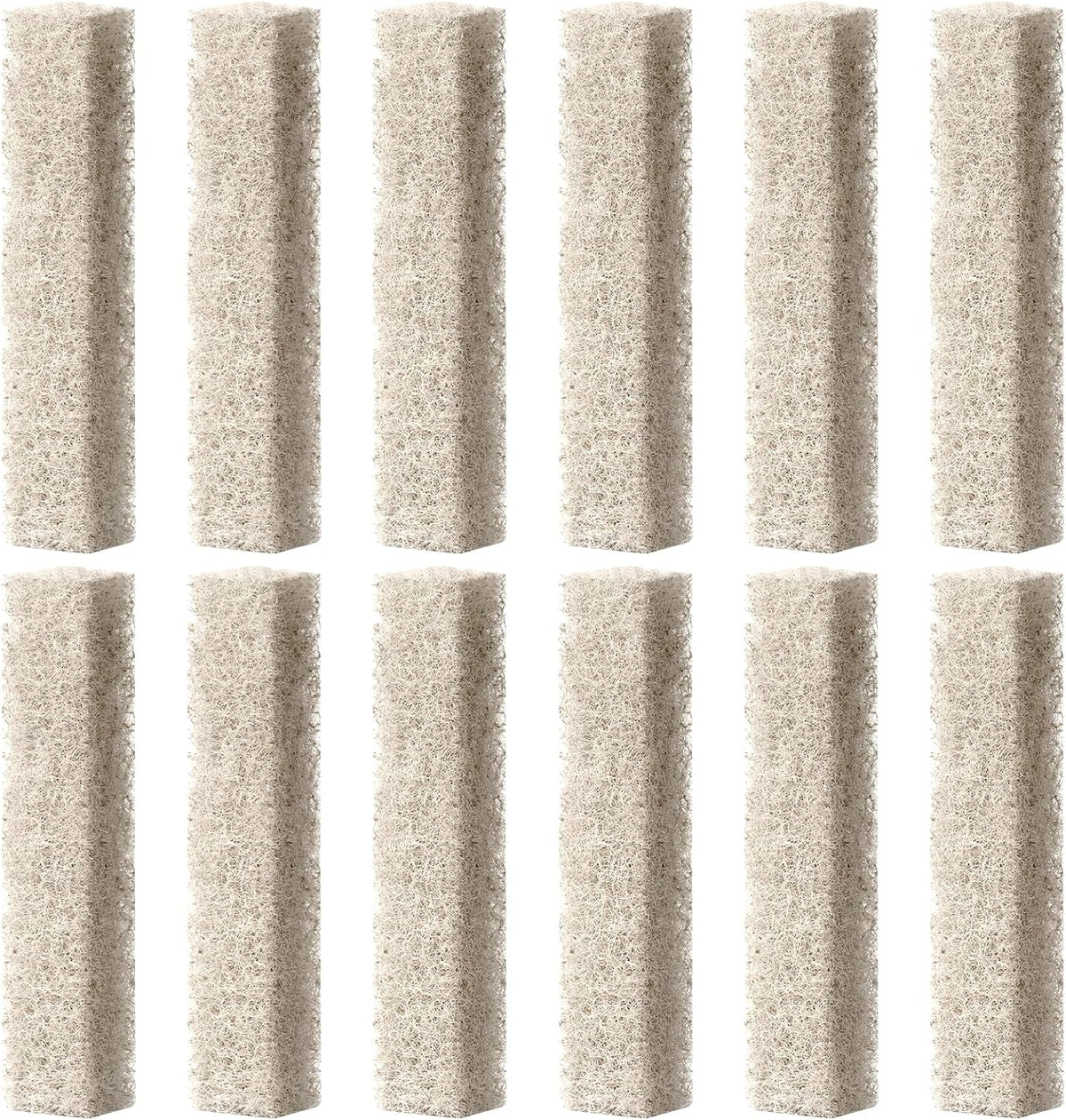 AQUANEAT ammonia reducer pads twelve pack front packaging view for aquarium filtration.