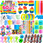 Joyin 60 pieces party favors fidget toys pack front view