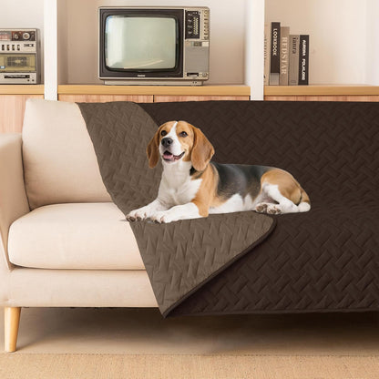 gogobunny 100% Double Sided Waterproof Dog Blanket Soft Pet Bed Cover Reversible Protect Furniture Couch Sofa Car for Puppy Cat Kids (Dark Grey/Light Grey, 30x70 Inch (Pack of 1)) - Image 10