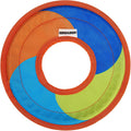 Expawlorer flying disc dog toy front view for interactive play