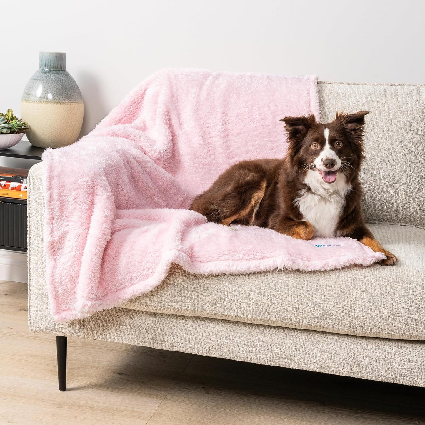 PetAmi Dog Blanket for Small Dogs Pink, Fluffy Soft Puppy Blanket, Sherpa Fleece Cat Blanket for Kitten Doggie, Calming Pet Blanket Throw for Couch Sofa Bed Washable, Small 24x32 - Image 11