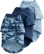 Pet Passion Toby II - The Perfect Tee, 3 Pack Short Sleeve Pet T-Shirt 100% Organic Cotton Tees Clothes for Small, Medium, Large Dogs, Sage Camo, Small (10-25 lbs) - Image 13