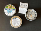 Safety illustration of the cat flea and tick collar