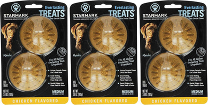 Bacon flavored dental chew showing raised ridges