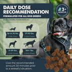 USA imported dog anxiety relief supplement 120 count bottle