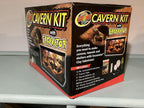 Zoo Med Excavator Clay burrowing substrate with included tunnel tubes and shaping tools