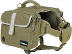 PetAmi Dog Backpack for Medium Large Dogs, Dog Saddle Bag For Dogs to Wear, Tactical Harness Saddlebag with Reflective Safety Side Pockets for Hiking, Camping, Vest Dog Pack for Travel (Black, Medium) - Image 12