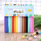 Whaline double sided plush puppy collars closeup