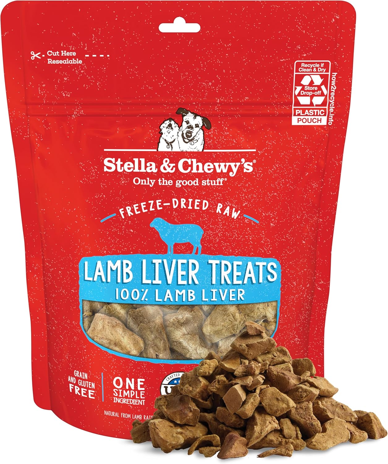 Stella & Chewy's Freeze-Dried Raw Beef Liver Dog Treats - Single Ingredient, No Additives - Premium Training Treats - Perfect For Picky Eaters - 3oz Bag - Image 14