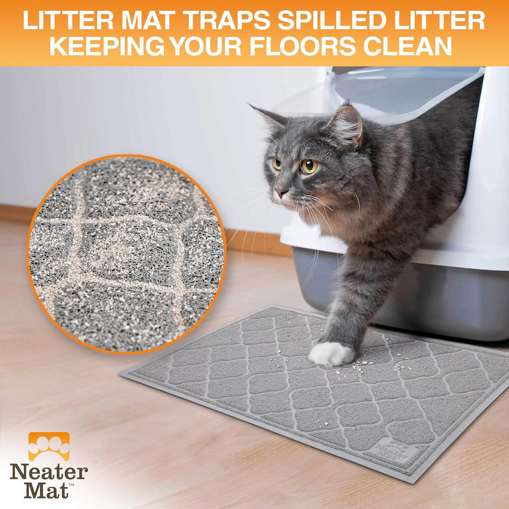 Neater Pet Brands litter trapping mat for indoor floors