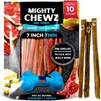 7" Thick Bully Sticks 5 Pack Refill - No Choking/All Natural Pizzle Sticks - Image 12