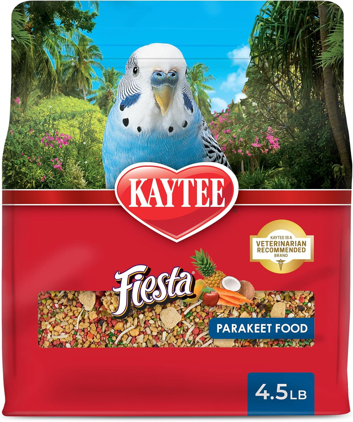 Kaytee Fiesta Parakeet Food, Nutritious and Fun Blend, 2 Pounds - Image 15