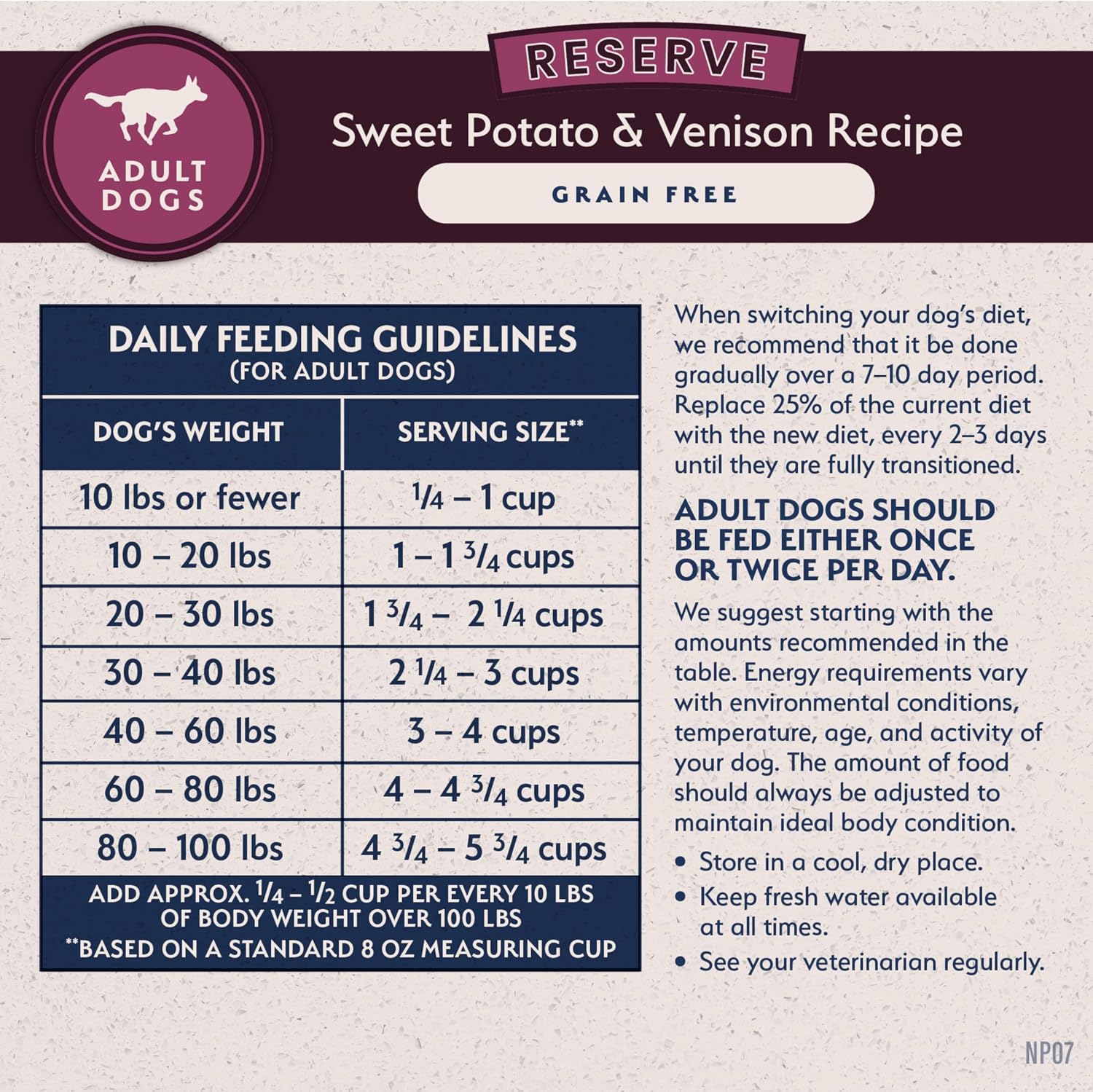 Natural Balance Limited Ingredient Adult Dry Dog Food - Balanced Nutrition for Adult Dogs - Grain-Free, Soy-Free Recipe - Limited Ingredient Formula - 22 lb - Reserve Sweet Potato & Venison Recipe - Image 9