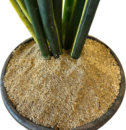 Gardening tools with horticultural sand for bonsai