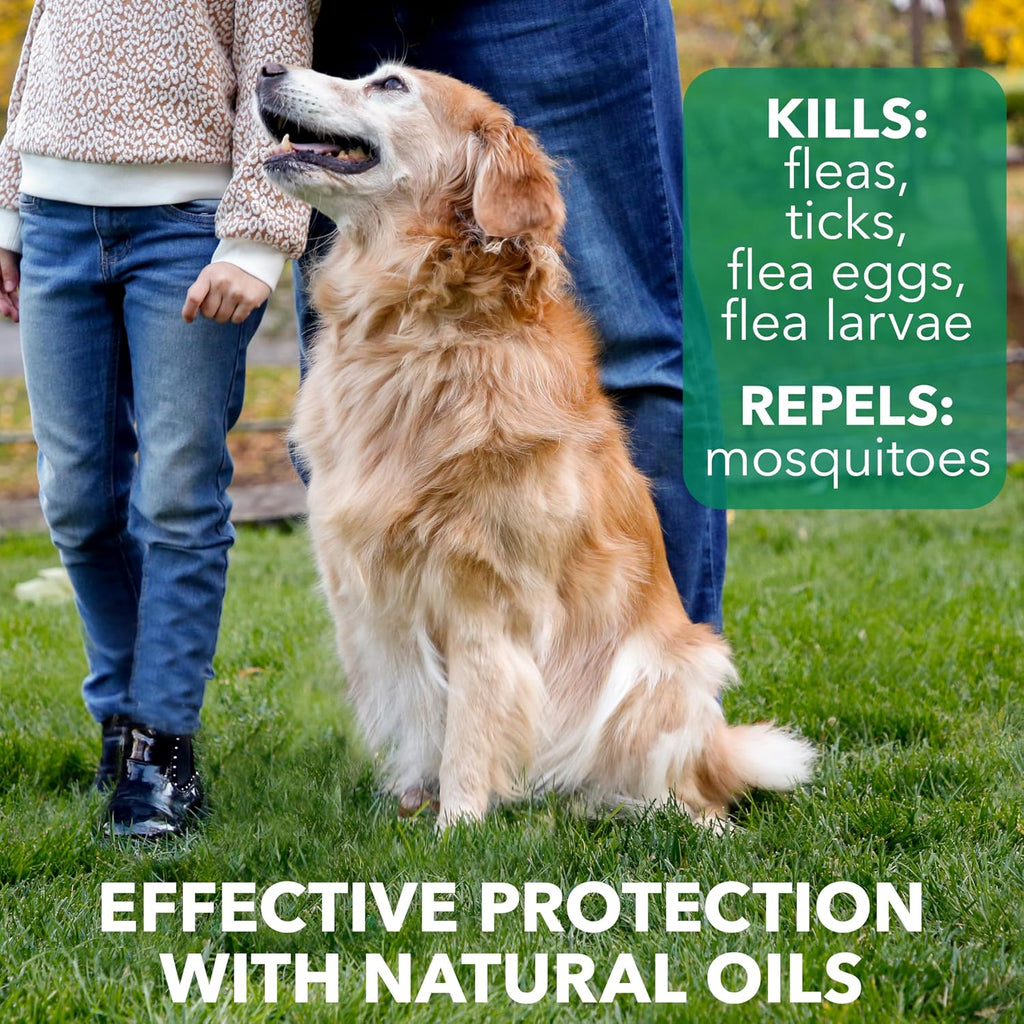 Hartz natural essential oil dog shampoo packaging details