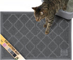 Neater Pets Neater Mat Cat Litter Mat, Thick & Durable Cat Mat for Litter Box, Trapper Pad Catches Mess to Protect Indoor Floors, Soft on Kitty Paws, Anti-Skid Grip Backing, Easy to Clean, Grey - Image 10