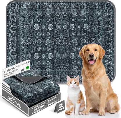 Washable Reusable Dog Pee Pads for Cats 2 Pack Waterproof Non-Slip | Washable Reusable Thick Waterproof Non-Slip - Image 14