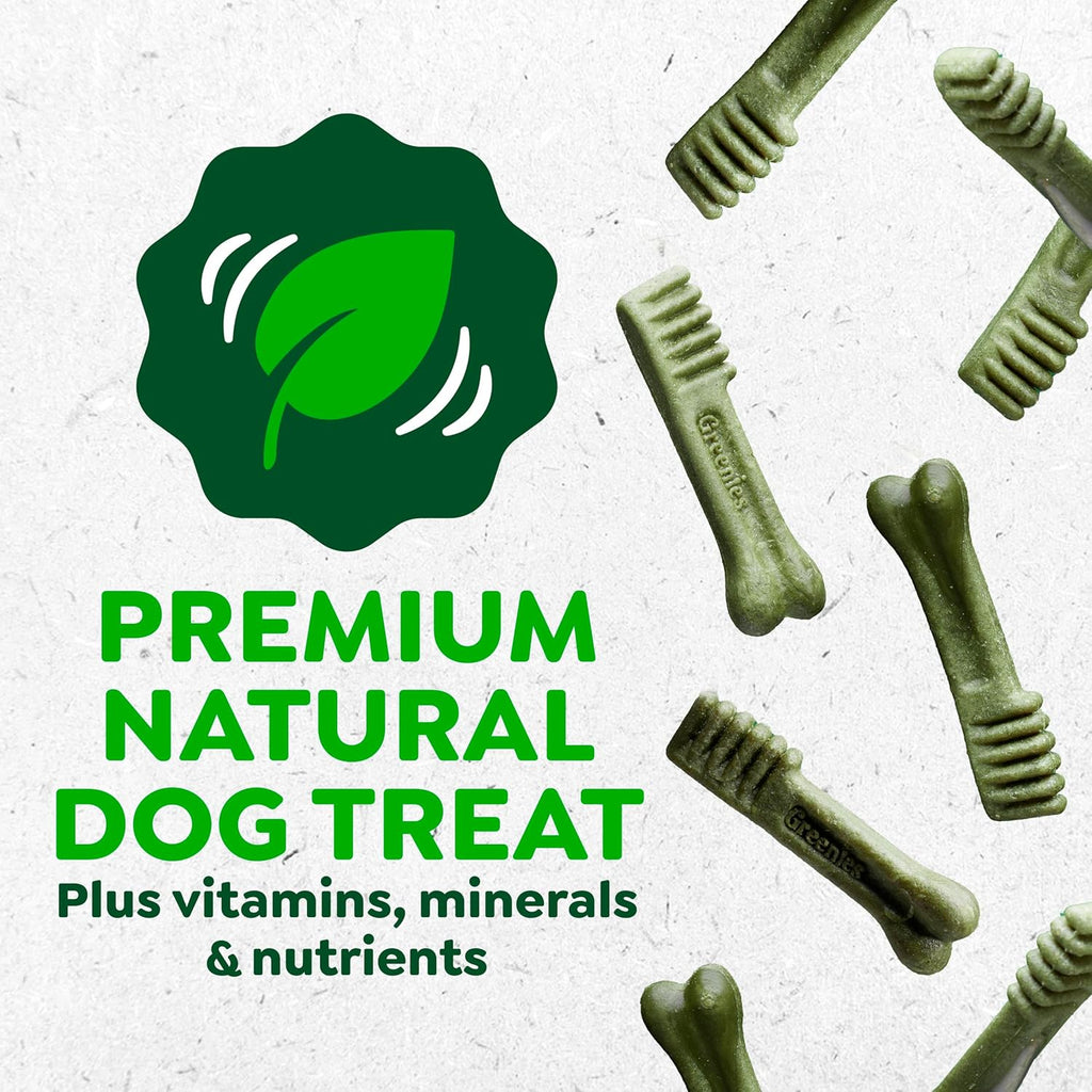Greenies three ounces bag of daily dental treats for toy breeds