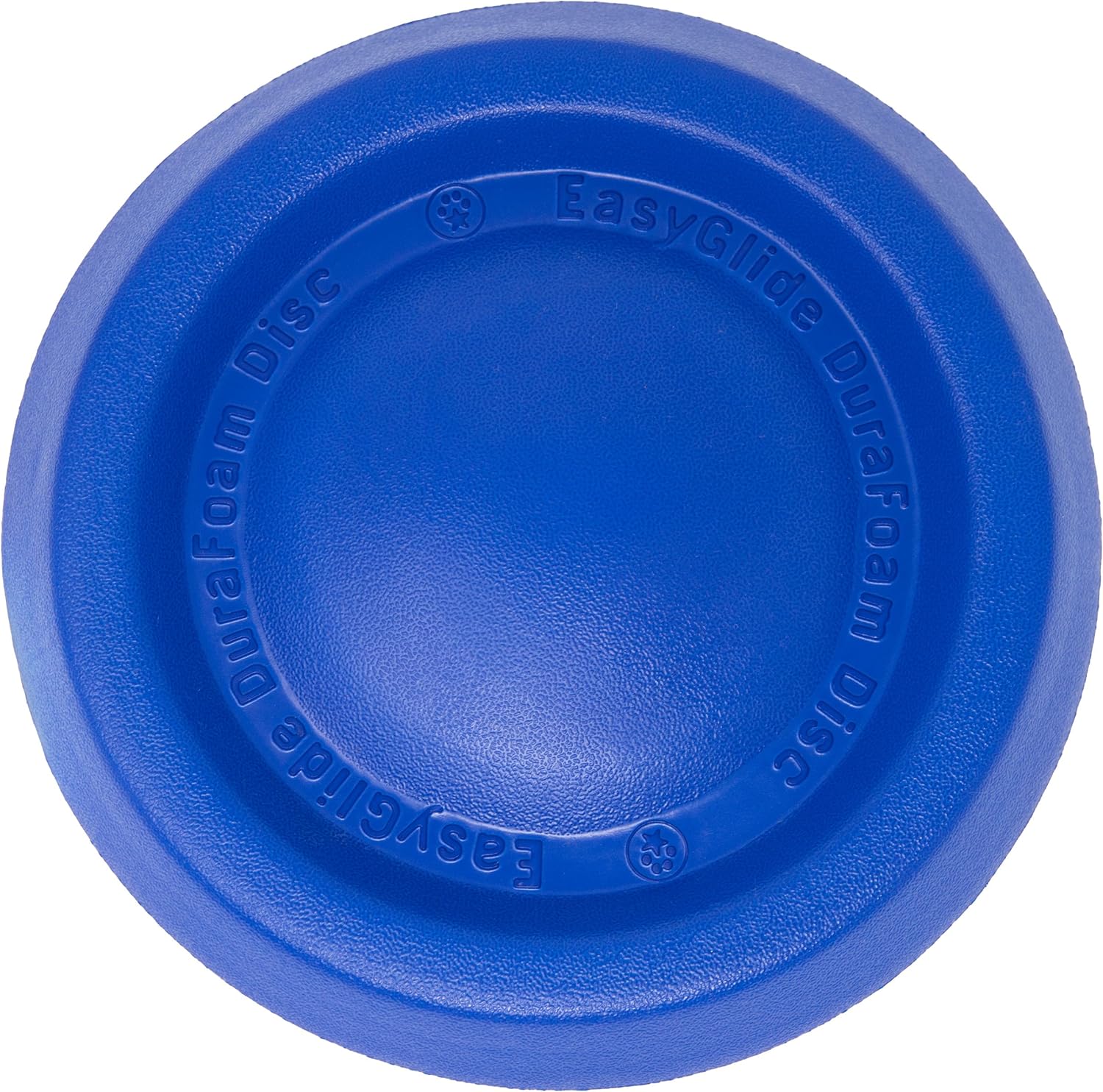 Starmark Easy Glide DuraFoam Flying Disc front view blue
