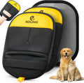 Noumii pet hair removal glove 2 pack front view for grooming