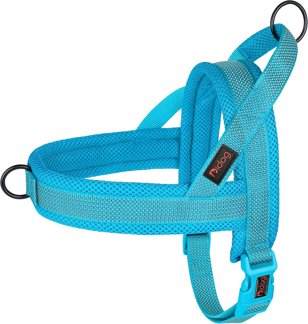 Didog No Pull Dog Harness with Breathable Mesh Padded,Reflective & Quick Fit Light Weight Dog Strap Vest Harness,Easy for Walking Training (L:Chest 26-32", Mesh-Hot Pink) - Image 15