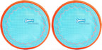 Chuckit! Paraflight Flying Disc Dog Toy - Water Floating Flyer - Durable Nylon Construction with Soft Rubber Edges - For Medium and Large Dogs - Size Large - 9.75" L x 9.75" W - Pack of 1 - Image 11