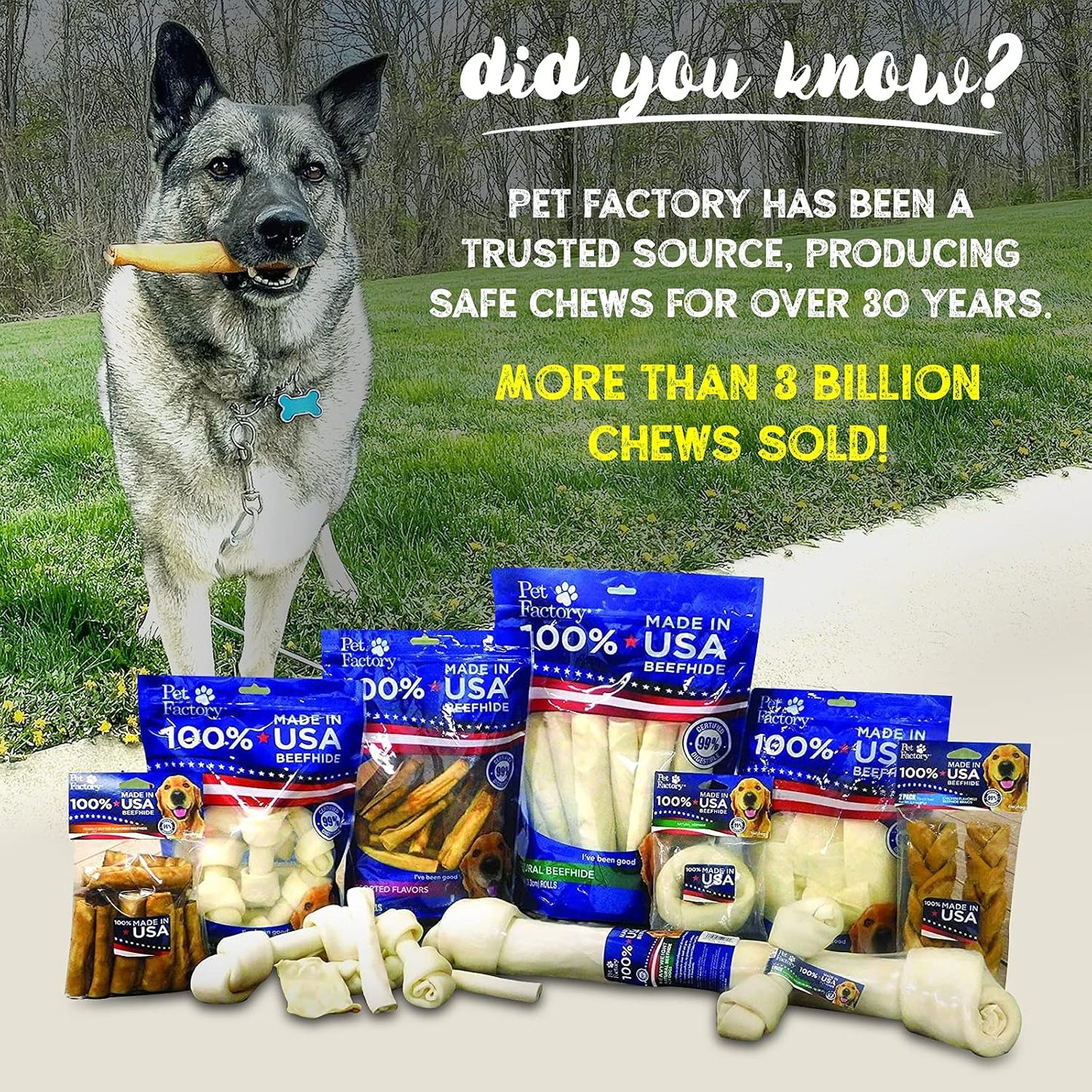 Premium 100 percent made in USA dog dental treats