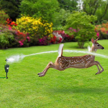 Hoont Cobra outdoor animal deterrent spraying five second intermittent water blast