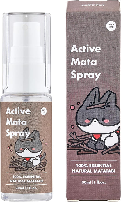 JAYU PET Active Catnip Spray - High Potency Transparent Liquid Spray Made of Fresh Organic Catnip for Indoor Cats and Kittens, Relieves Stress, Calming, Revives Toys (1fl oz) (Catnip Spray, 1fl oz) - Image 11