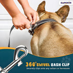 Emperor Pets heavy duty leash nylon tape detail