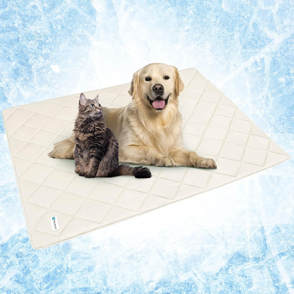 PetAmi cooling blanket flat view showing quilted design